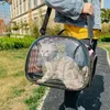 Cat Carriers Pet Carrier Travel Bag Space Transparent Backpack Breathable 360° Sightseeing Dog Cats Pets Foldable