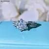 Кольца группы кольца Joycejelly S925 Серебряное кольцо с реальным 052CT Lab Lab Diamond Fine Jewelry Свадебные обручальные кольца для женщин J230522