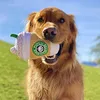 Giocattoli per cani Mastica Pet Dog Cat Plush Masticare Squeaky Dog Toy Coffee Cup Design Fleece Durable Masticare Interactive Pet Molar Toy Play Dog Accessori G230520