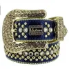 2022 Designer BB Belt Simon Belts For Men Women Shiny Diamond Black On Blue White Multicolour With Bling Rhinestones As Gift 8Owcl