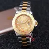 Mens Luxury Watch Gold Quartz Timer Designer Relógio Montre de Luxe Relógios Para Men Caijiamin Dhgate High Quality Yacht Wristwatches 007 Master