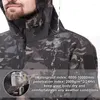 Jagende jassen Rusland heren militaire pakken camo fleece tactische jas buiten zacht waterdichte windjager broek broek kap jaskleding