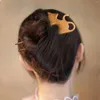 Fermagli per capelli Vintage Hairpin Stick cinese per le donne Antica chiusura a forma di U in legno Copricapo Hanfu Feste Bun Jewelry