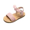 Sandales d'été pour filles, chaussures de petite fille avec nœud mignon, fond souple, plage pour enfants, SMG248 230522