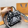 Pumpkin Flap Bag Top Handle Handbags 3d Dots Print Tote Luxury Crossbody Bag Shoulder Bags Messenger Bag Leather Hand Bags Large Capacity Silver Hardware Wide Strap