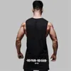 Män s tank tops muskelguys bodybuilding kläder fitness män förlänger avskärda tappade armhål sport väst gym träning ärmlös skjorta 230522