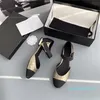 Scarpe casual Luxury Desiger Real Women Fashion Sandali in vera pelle Cucito Ballerine Designer Punta tonda Cinturino con fibbia Roman Zapatillas Mujer