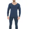 Sous-vêtements thermiques pour hommes Ensembles respirants Thermo Keep Warm Long Johns Vêtements d'hiver Vêtements décontractés