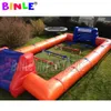 Nouveau baby-foot humain gonflable portable saut/terrain de football de table gonflable/terrain de football jeu de sports de plein air à vendre