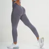 Kobiety legginsy kobiety bezproblemowe spodnie jogi elastyczne stałe sporty sportowe treningi treningowe joggingi żeńskie
