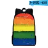 Nouveau 3d Designer Sac à dos LGBT Sacs à dos en tissu Réduction de la charge et résistant à l'usure Sac à dos fierté cartable 230522