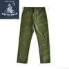 Herrenjeans SauceZhan OG-107 Fatigue Utility Pants Militärhose VINTAGE Classic Olive Sateen Herren Baker Pants Satin Cotton Straight Fit