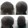 Syntetyczne włosy koronkowy front dla kobiet fala ciała ciemnobrązowy kolor przed czołowym kręconym z babyhair wkleja