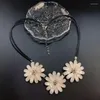Collares pendientes DDesign verano moda chica Gewelry accesorios dulce romántico colorido resina flor collar al por mayor