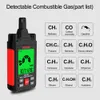 Gas Meters GVDA Combustible Gas Detector Flammable Gas Analyzer Natural Gas Leak Location Determine Meter Tester Methane Gas Leak Detector 230520