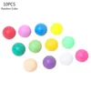 Cat Toys 10Pcs Colorful Cats Ball for Play Chew Scratch Training Toys for Chase Ball for Kitten for Play Disk Interactive Kitten Toy P15F G230520