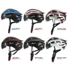 Casques de vélo Lexada Ultralight Casque de vélo en plein air Moto Feu arrière Casque Amovible Visière VTT Route Vélo Casque de Sécurité P230522