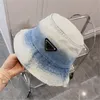 Herrkvinnor Bucket Hat Designers Wide Brim Hats Sun Prevent Bonnet Beanie Baseball Caps Snapbacks Outdoor Denim Sunbonnet