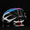 サイクリングヘルメットNaplud Ultralight Racing Helmet with Hot Sunglasses Integral Molding MTB自転車ヘルメットマウンテンロード自転車ヘルメットL/M P230522