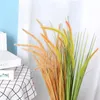 Decoratieve bloemen kransen 90 cm kunstmatige plastic planten 7 hoofden reed gras home decoratie bruiloft bloem muur achtergrond nep plantendog