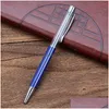 Ballpoint Pens Student Diy Glitter Pen Colorf Crystal Blank Lege Rod Office Creative Writing Supplies Drop Delivery School Business Dh4vk