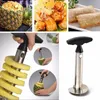 Novo fatiador de abacaxi, descascador de frutas, cortador de abacaxi, cortador de aço inoxidável, ferramenta de corte de frutas, utensílio de cozinha, acessório