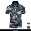 MEN S POLOS AIOPESON 100 COTTON HAWAII على غرار القمصان للرجال للرجال جودة الأكمام القصيرة الجودة الاجتماعية T Summer Clothing 230522