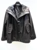 Women's Leather 2023 äkta modejacka Real Sheepskin Coat Lady Lambskin Biker Jackets TF5471