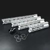 7/10/12/15 Inch Lightweight Screw Mount Type M-LOK Handguards Edge CNC Chamfering For .223/5.56 Aluminum color