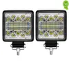 Araba Yeni 2 PC Alüminyum 102W Araç Işıkları LED 4x4 İş Işığı 3030 LED Spotlight 34SMD Kamyonlar için Farlar Traktör SUV Kapalı Yol Sis Lambası