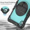 Case for Lenovo Tab M10 3rd Gen TB328FU Plus 10.6 10.3 X606F 125FU M8 8505F 8506 Heavy Duty Rugged Cover with Shoulder Strap