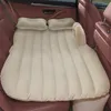 Interior Accessories Car Inflatable Bed PVC Flocking Mattress Supplies SUV Rear Seat Folding Travel