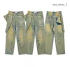 Mens Large Pants Mm6 Designer Jeans Hiphop Hole broderibyxor Casual Loose Sweatpants for Men and Women Margiela 0ur2