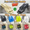 Mannen Designer Sandalen Paris Mold Slide Sandalen Heren Dames Zwembad Slides Zwart Wit Beige Luxe Zomer Casual Slippers Mode Modieus Strand Rubber Platte Slipper