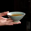 Tasses soucoupes 1 pièces Style craquelé tasse à thé en céramique expresso Vintage céladon tasse à thé tasse en porcelaine bol ménager en gros