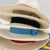 수제 파나마 짚 모자 여름 태양 보호 모자 여자 그늘 모자 남성 모자 성인 Sunhat Sunhats