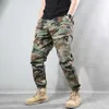 Camo 2022 jambe piste coton hommes Durable ensemble complet décontracté randonnée fret pantacourt P230522