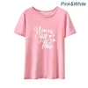 T-shirts pour femmes vous avez cet amour T-shirt imprimé femmes été coton à manches courtes T-shirt Femme noir blanc col rond T-shirt haut