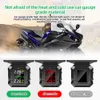 Bil Ny solision Digital Motorcyklar TPMS Trådlöst däcktryck Monitoring System Solar Power LCD Display USB Power Extern sensor