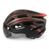 Casques de vélo Lexada Ultralight Casque de vélo en plein air Moto Feu arrière Casque Amovible Visière VTT Route Vélo Casque de Sécurité P230522