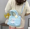 الفتيات أزياء Kawaii kuromi cartoon handbag فتاة لوليتا غير الرسمية أكياس حقيبة الأميرة