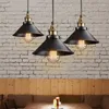 Kolye lambaları Modern Led Lamba Retro Retro Ferforje Kapalı Endüstriyel Vintage Asma Aydınlatma Fikstür Yatak Odası Bar Masa Dekoru Işık