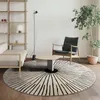 Tapis nordique rond tapis ordinateur chaise tapis moderne épais tapis et pour la maison salon créatif canapé chambre