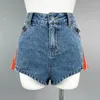 Shorts femininos 2023 Summer feminino jeans mini tops coreanos de moda coreana mangas curtas de alta qualidade roupas y2k