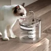 Kattskålar matare 2l vatten fontän automatisk filtersensor dricka för katter matare husdjur dispenser drinker