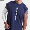 Men's T-Shirts Men Sleeveless Shirt Mesh Material Quick Dry Breathable Tank Top Vest Men Gym Fitness Basketball Workout Beach Top Tee J230522