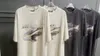 T-shirt a maniche corte con stampa di grandi squali bianchi in Europa e negli Stati Uniti, per uomini e donne