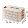 Bouteilles de stockage boîte à boulettes multicouche de qualité alimentaire pour congeler les boulettes dans le réfrigérateur