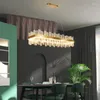 Lampadari Manggic Lampadario moderno in vetro Lampadario Soggiorno Lustro Arredamento camera da letto LED Sala da pranzo Luci sospese di lusso