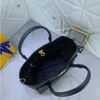 Bolsa de luxo sacola de compras bolsa de couro designer cor de colisão bordado com alça bolsa crossbody bolsa de couro da moda tudo o que as viagens de compras devem ter